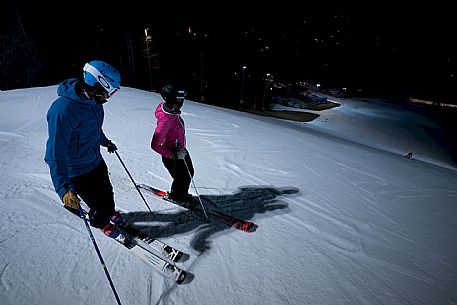 Ski by night - Monte Lussari